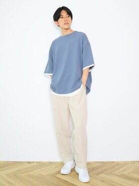 Online Storeさん（メンズ・176cm）の春コーディネート