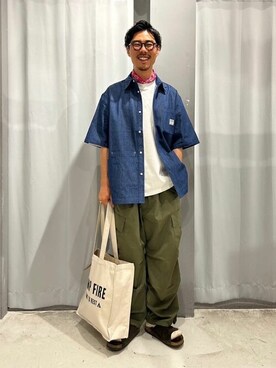 Online Storeさん（メンズ・173cm）の夏コーディネート
