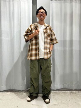 Online Storeさん（メンズ・173cm）の夏コーディネート