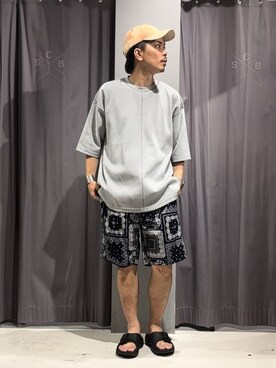Online Storeさん（メンズ・175cm）の夏コーディネート