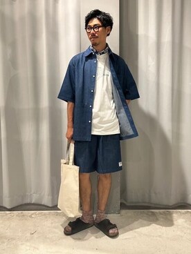 Online Storeさん(メンズ・175cm)の夏コーディネート