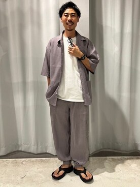 Online Storeさん(メンズ・173cm)の夏コーディネート