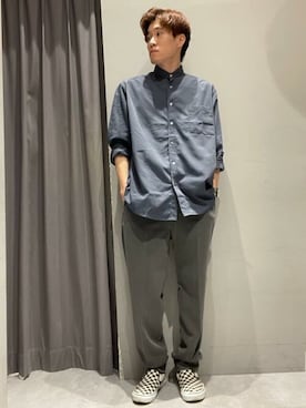 Online Storeさん（メンズ・169cm）の夏コーディネート