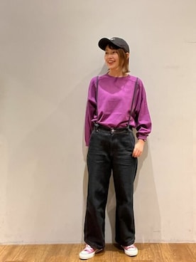 Online Storeさん（レディース・157cm）の秋コーディネート