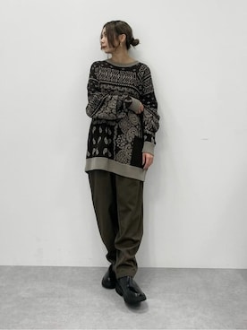 Online Storeさん（レディース・154cm）の秋コーディネート