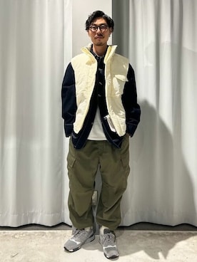 「CRAFT STANDARD BOUTIQUE（クラフトスタンダードブティック）のアイテム（その他アウター）」を使った、Online Storeさん（メンズ・173cm）の秋コーディネート