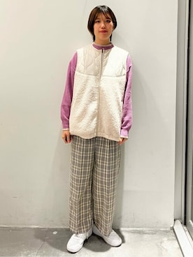Online Storeさん（レディース・169cm）の秋コーディネート