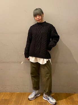 Online Storeさん（レディース・150cm）の冬コーディネート