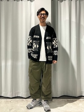Online Storeさん（メンズ・173cm）の冬コーディネート