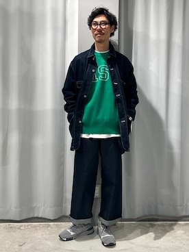 Online Storeさん（メンズ・173cm）の冬コーディネート