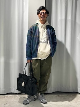 Online Storeさん（メンズ・173cm）の冬コーディネート