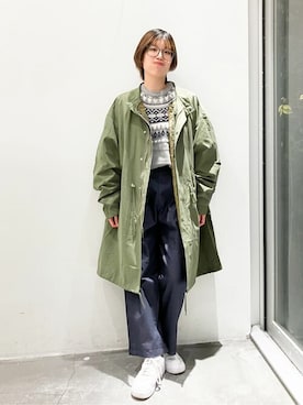 Online Storeさん（レディース・169cm）の冬コーディネート