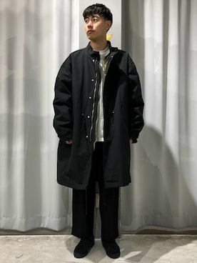 「CRAFT STANDARD BOUTIQUE（クラフトスタンダードブティック）のアイテム（その他アウター）」を使った、Online Storeさん（メンズ・172cm）の冬コーディネート
