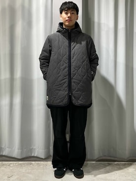「COBMASTER（コブマスター）のアイテム（その他アウター）」を使った、Online Storeさん（メンズ・172cm）の冬コーディネート
