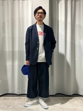 Online Storeさん（メンズ・173cm）の冬コーディネート