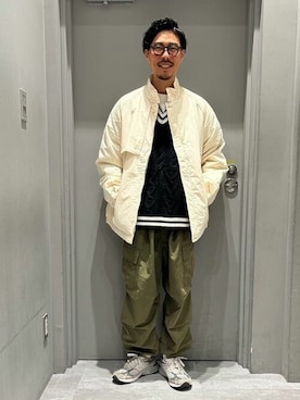Online Storeさん（メンズ・173cm）の冬コーディネート