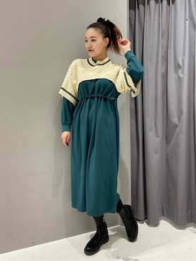 Online Storeさん（レディース・171cm）の冬コーディネート