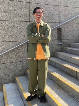 Online Storeさん（メンズ・173cm）の春コーディネート
