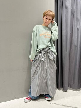 Online Storeさん（レディース・157cm）の春コーディネート