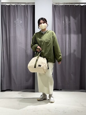 「PENDLETON（ペンドルトン）のアイテム（バッグ）」を使った、Online Storeさん（レディース・156cm）の春コーディネート