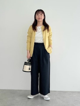 Online Storeさん（レディース・168cm）の春コーディネート