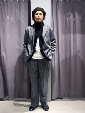 Online Storeさん（メンズ・175cm）の春コーディネート