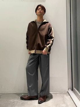 Online Storeさん（メンズ・177cm）の春コーディネート