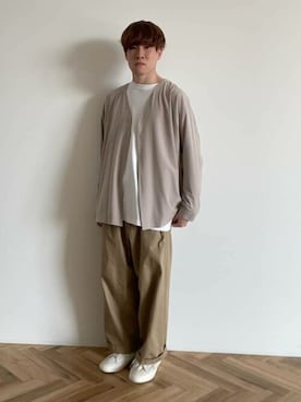 Online Storeさん（メンズ・169cm）の春コーディネート