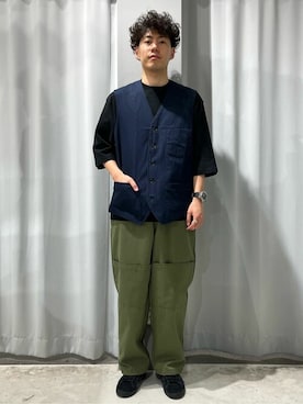 Online Storeさん（メンズ・172cm）の夏コーディネート