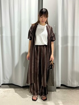 Online Storeさん（レディース・164cm）の夏コーディネート