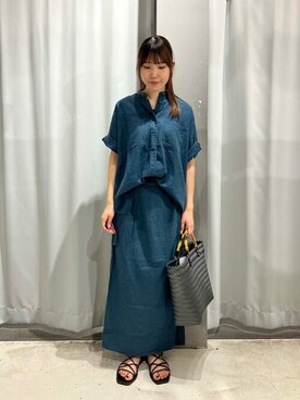 Online Storeさん（レディース・164cm）の夏コーディネート