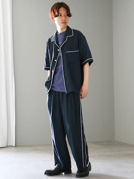 Online Storeさん(メンズ・177cm)の夏コーディネート
