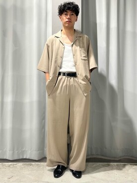 Online Storeさん(メンズ・172cm)の夏コーディネート