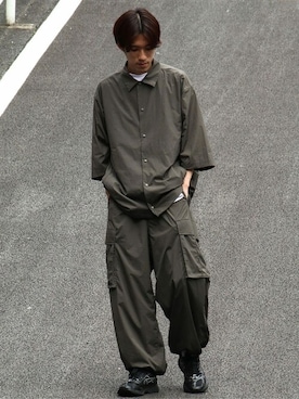 「テック系」｜Online Storeさん（メンズ・176cm）の秋コーディネート