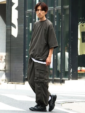 「テック系」｜Online Storeさん（メンズ・176cm）の秋コーディネート