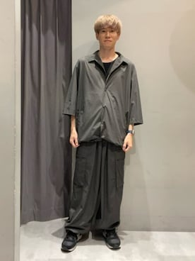 「テック系」｜Online Storeさん（メンズ・169cm）の秋コーディネート