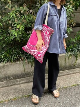 「ベーシック/トラッド」｜Dailyrusset ECさん（レディース・161cm）の春コーディネート