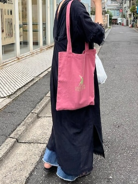 「Daily russet（デイリー ラシット）のアイテム」を使った、Dailyrusset ECさん（レディース・163cm）の夏コーディネート