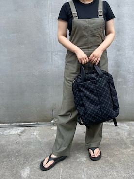 「Daily russet（デイリー ラシット）のアイテム」を使った、Dailyrusset ECさん（レディース・161cm）の夏コーディネート