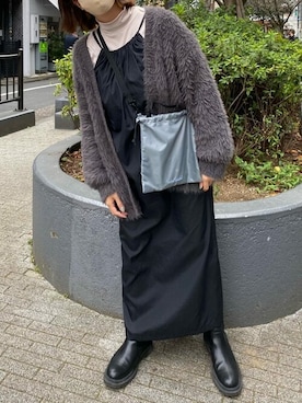 「Daily russet（デイリー ラシット）のアイテム」を使った、Dailyrusset ECさん（レディース・161cm）の秋コーディネート