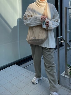 Dailyrusset ECさん（レディース・161cm）の冬コーディネート