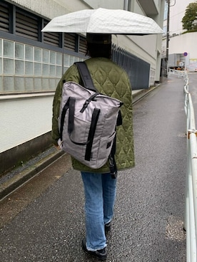 「Daily russet（デイリー ラシット）のアイテム」を使った、Dailyrusset ECさん（レディース・154cm）の冬コーディネート