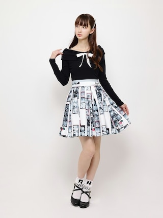 ミルク プリーツスカート MILK 80年代ファッション ヴィンテージ ミルク プリーツスカート MILK 80年代ファッション ヴィンテージ