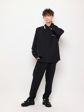 「スリット」｜MILK_ZOZOさん（メンズ・171cm）の春コーディネート