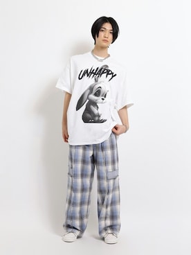「MILKBOY」｜MILK_ZOZOさん（メンズ・177cm）の夏コーディネート