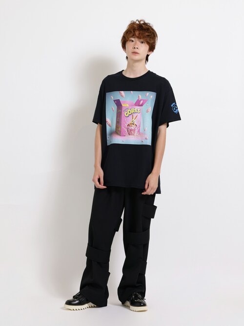 tシャツ CORN FLAKE Tシャツ レディース メンズ CORN FLAKE Tシャツ（Tシャツ/カットソー）｜MILKBOY（ミルク