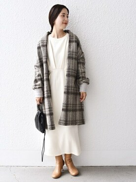 FUJITAさん（レディース・159cm）の秋コーディネート