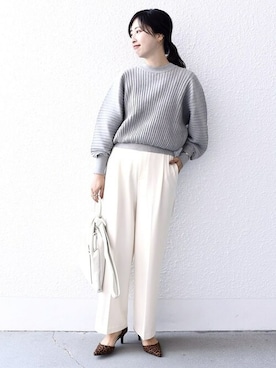 FUJITAさん（レディース・159cm）の冬コーディネート