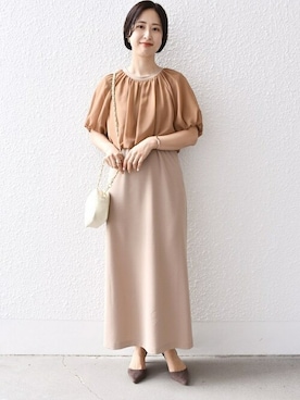 FUJITAさん(レディース・159cm)の春コーディネート