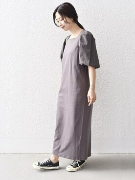 「ボストンバッグ」｜FUJITAさん（レディース・159cm）の春コーディネート